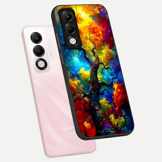  Colorful Soda Bottles phone case For Oppo K13x 5G showing premium glass back cover with detailed artwork
