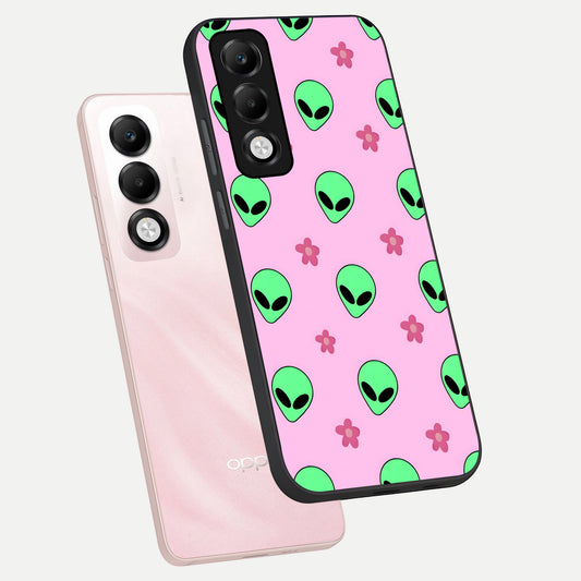  Cosmic Cute Crush phone case For Oppo K13x 5G showing premium glass back cover with detailed artwork
