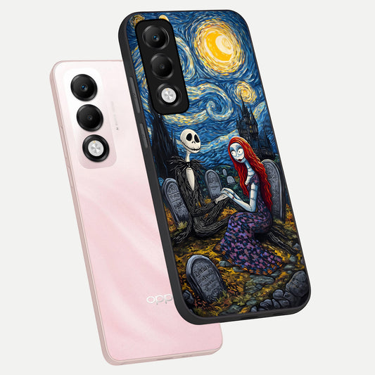  Eternal Night Love phone case For Oppo K13x 5G showing premium glass back cover with detailed artwork