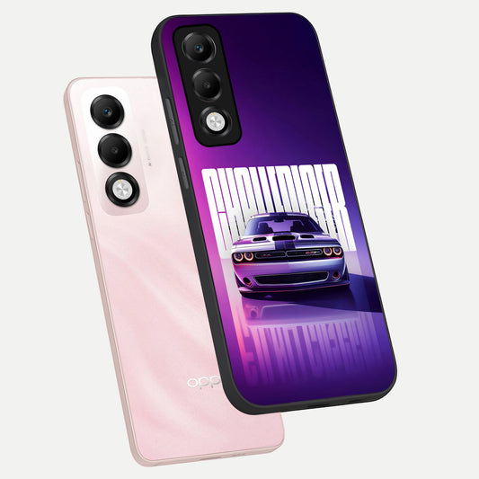  Midnight Muscle Ride phone case For Oppo K13x 5G showing premium glass back cover with detailed artwork