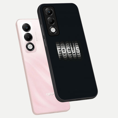  Mono Focus Vision phone case For Oppo K13x 5G showing premium glass back cover with detailed artwork