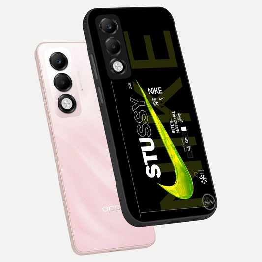  Neon Street Edition phone case For Oppo K13x 5G showing premium glass back cover with detailed artwork