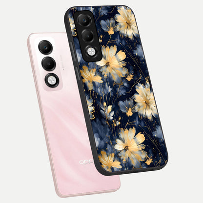  Royal Petal Dream phone case For Oppo K13x 5G showing premium glass back cover with detailed artwork