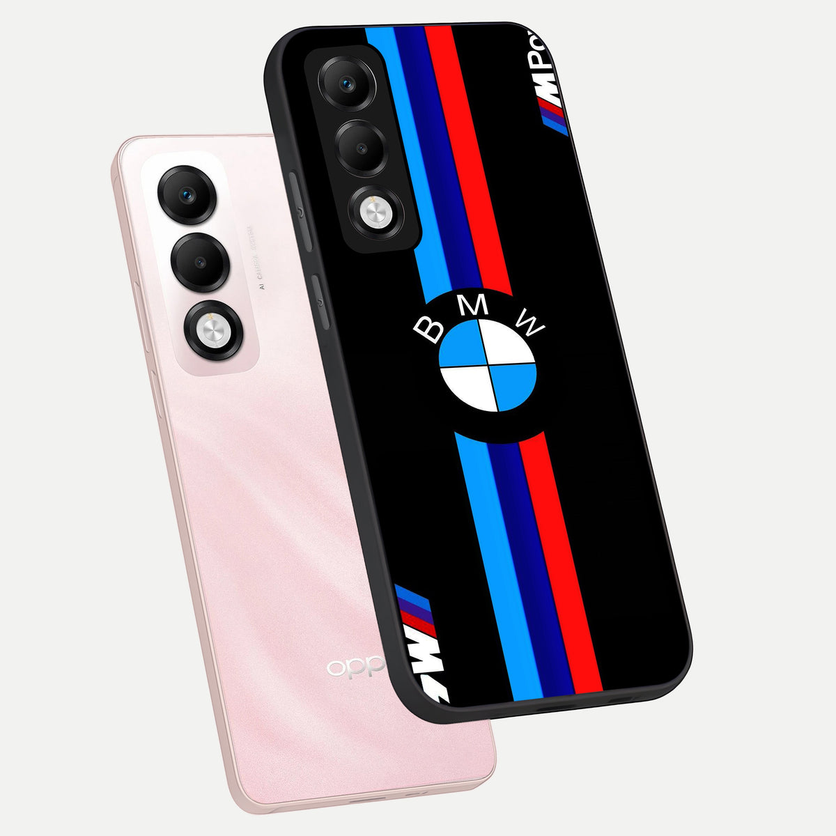  Turbo BMW Beast phone case For Oppo K13x 5G showing premium glass back cover with detailed artwork