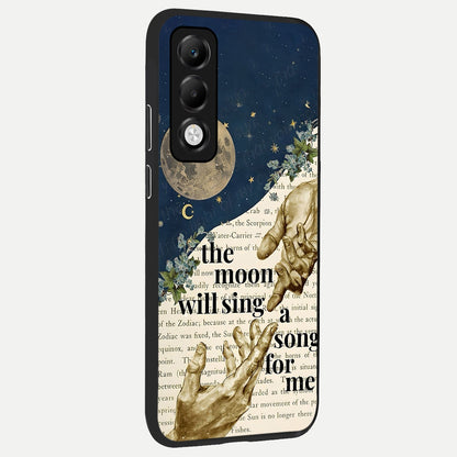  Aesthetic Divine back cover For Oppo K13x 5G slim fit glass case with vibrant aesthetic design