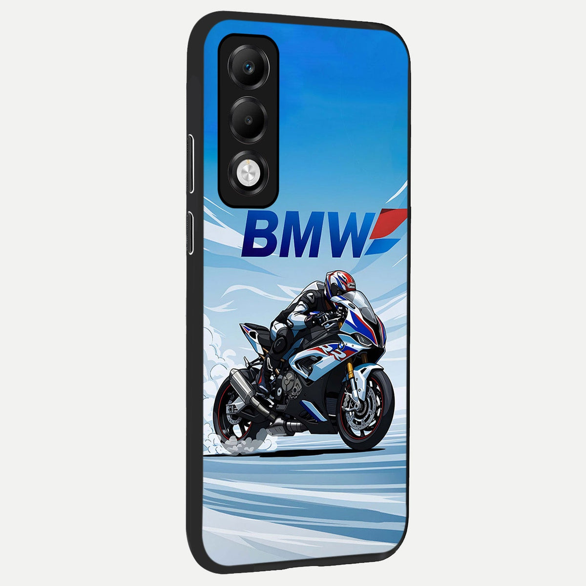 BMW Power Drift back cover For Oppo K13x 5G slim fit glass case with vibrant aesthetic design