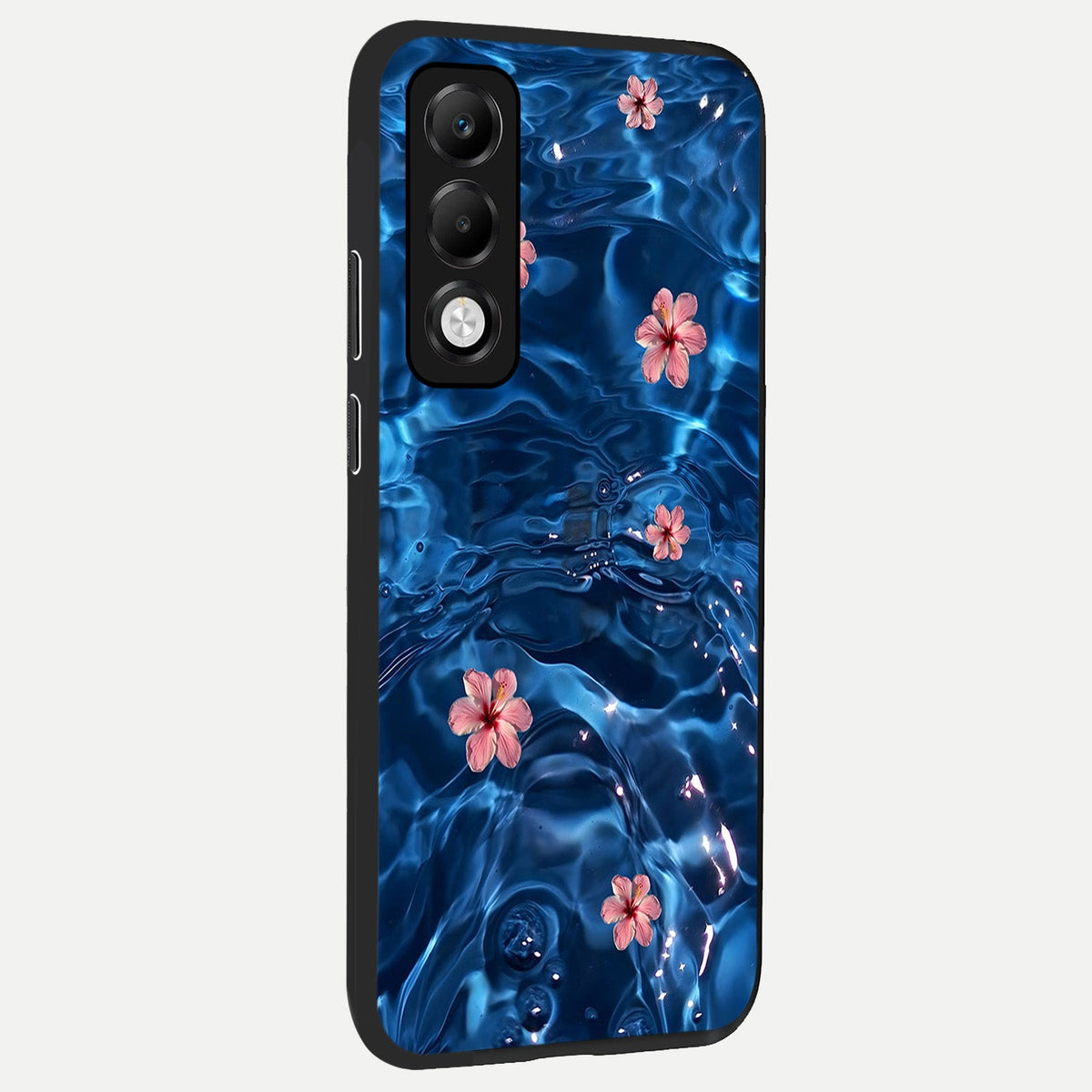  Bloom Thread Art back cover For Oppo K13x 5G slim fit glass case with vibrant aesthetic design