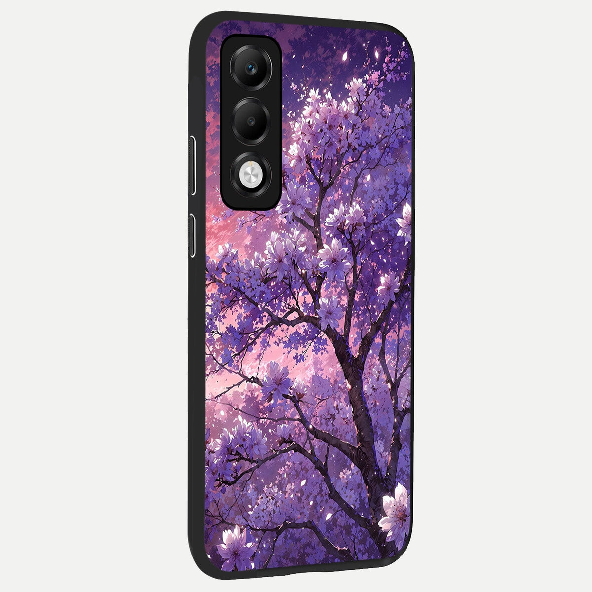  Blossom Tree back cover For Oppo K13x 5G slim fit glass case with vibrant aesthetic design