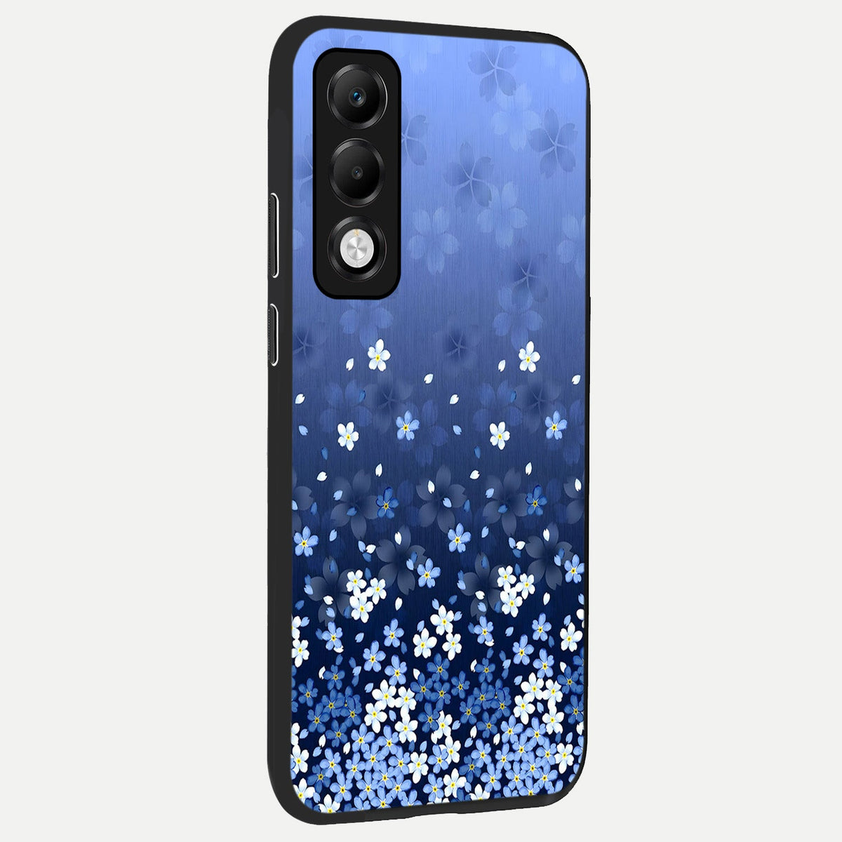  Blue Starry back cover For Oppo K13x 5G slim fit glass case with vibrant aesthetic design