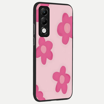  Candy Bloom Dreams back cover For Oppo K13x 5G slim fit glass case with vibrant aesthetic design