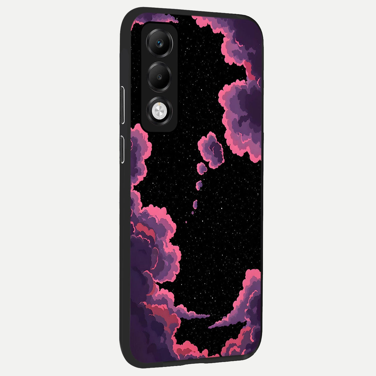  Cosmic Cloud Journey back cover For Oppo K13x 5G slim fit glass case with vibrant aesthetic design
