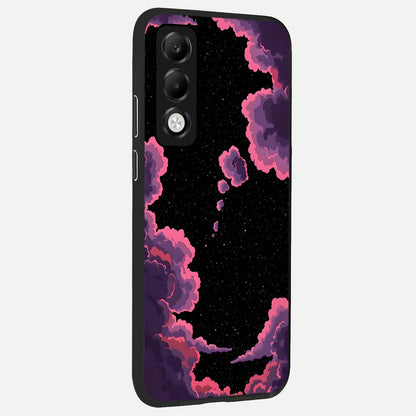  Cosmic Cloud Journey back cover For Oppo K13x 5G slim fit glass case with vibrant aesthetic design