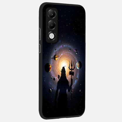  Galactic Shiva Vision back cover For Oppo K13x 5G slim fit glass case with vibrant aesthetic design