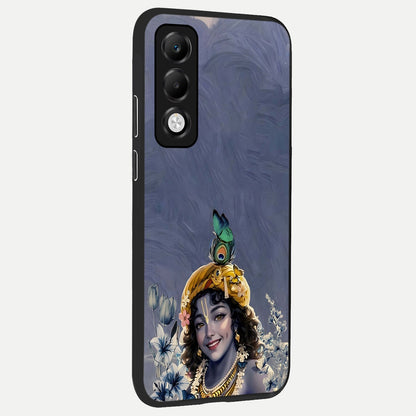  Lord Krishna back cover For Oppo K13x 5G slim fit glass case with vibrant aesthetic design
