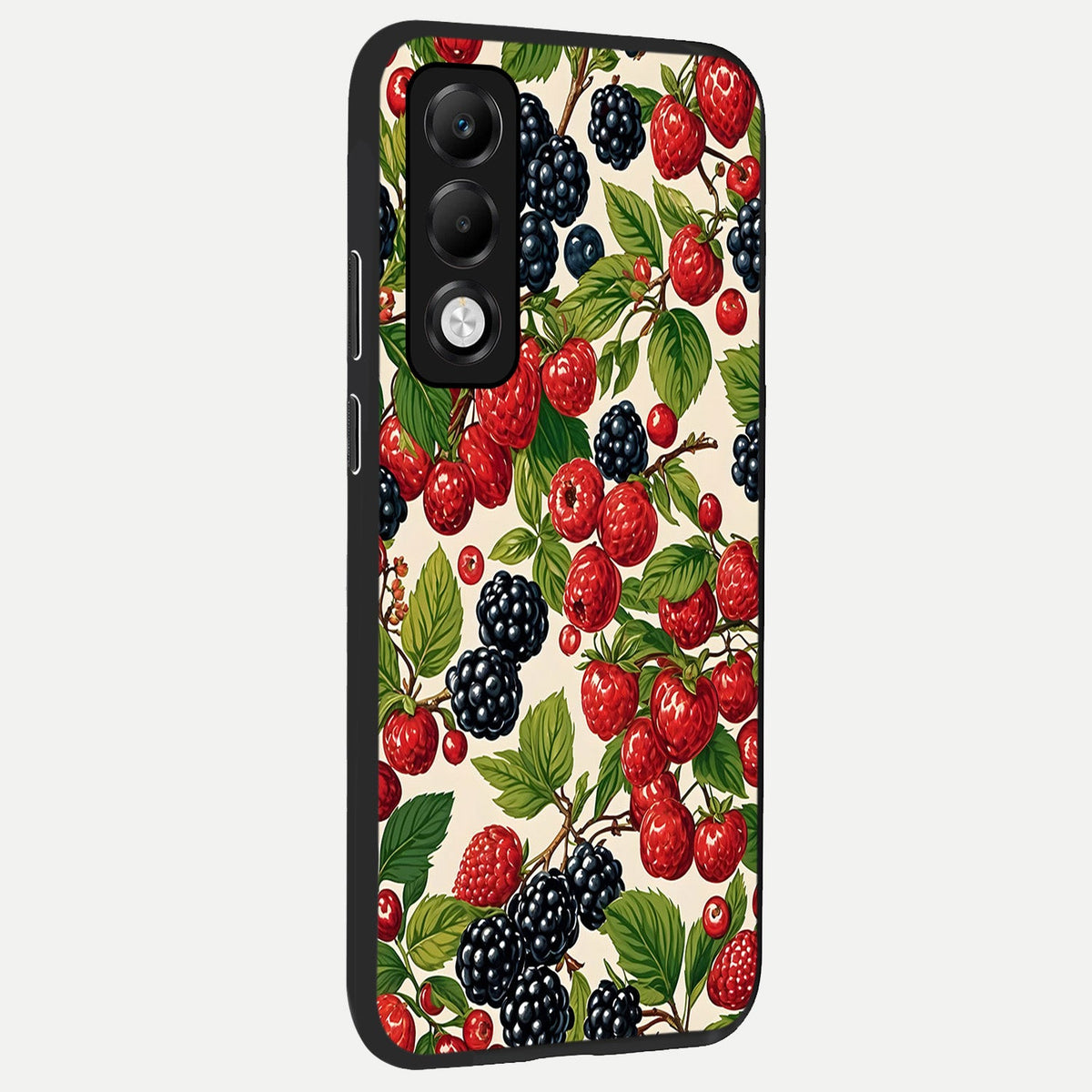  Mixed Berry Collage back cover For Oppo K13x 5G slim fit glass case with vibrant aesthetic design