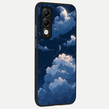  Moon Dream Haze back cover For Oppo K13x 5G slim fit glass case with vibrant aesthetic design