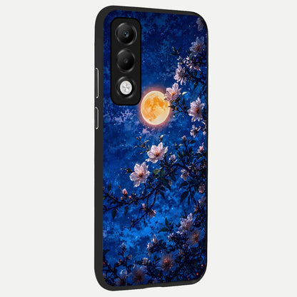  Moonlit Blossoms Night back cover For Oppo K13x 5G slim fit glass case with vibrant aesthetic design