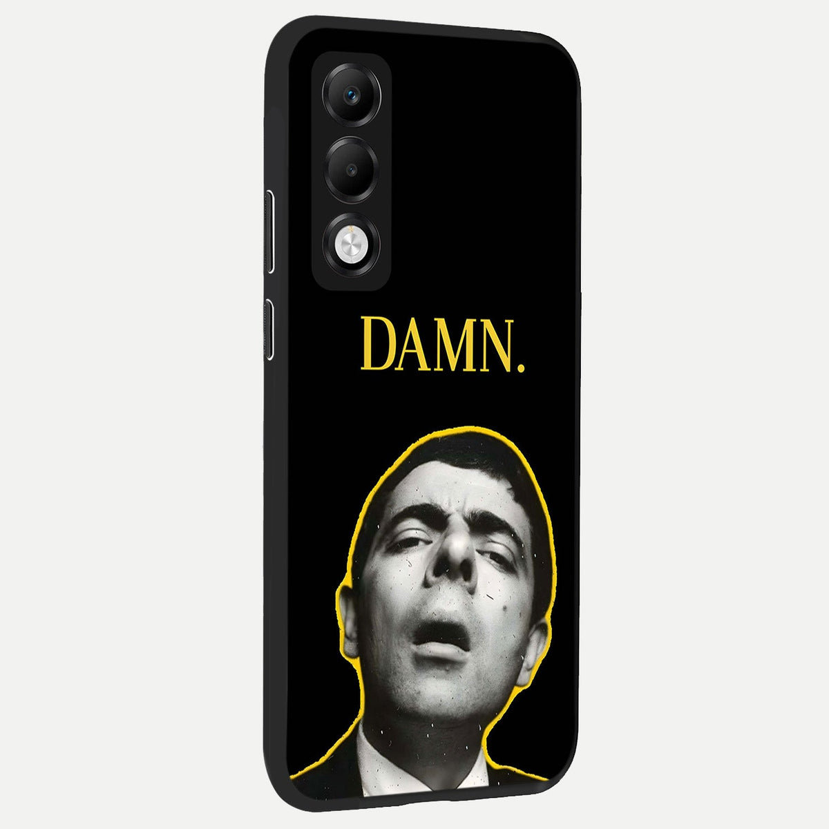 Mr Bean Damn back cover For Oppo K13x 5G slim fit glass case with vibrant aesthetic design