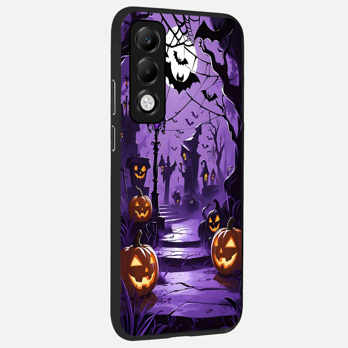 Pumpkin Patch Halloween back cover For Oppo K13x 5G slim fit glass case with vibrant aesthetic design