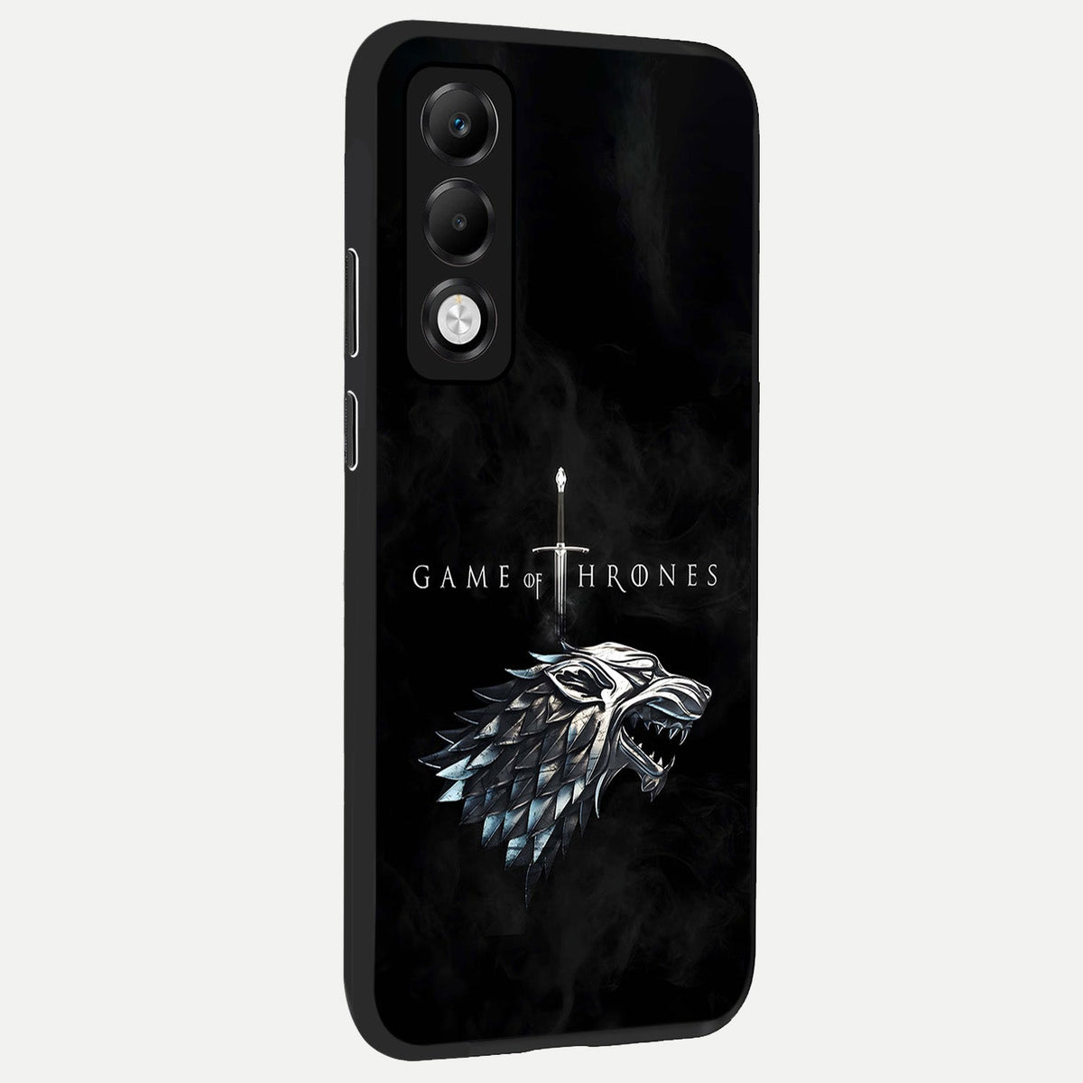  Throne Wolf Legacy back cover For Oppo K13x 5G slim fit glass case with vibrant aesthetic design