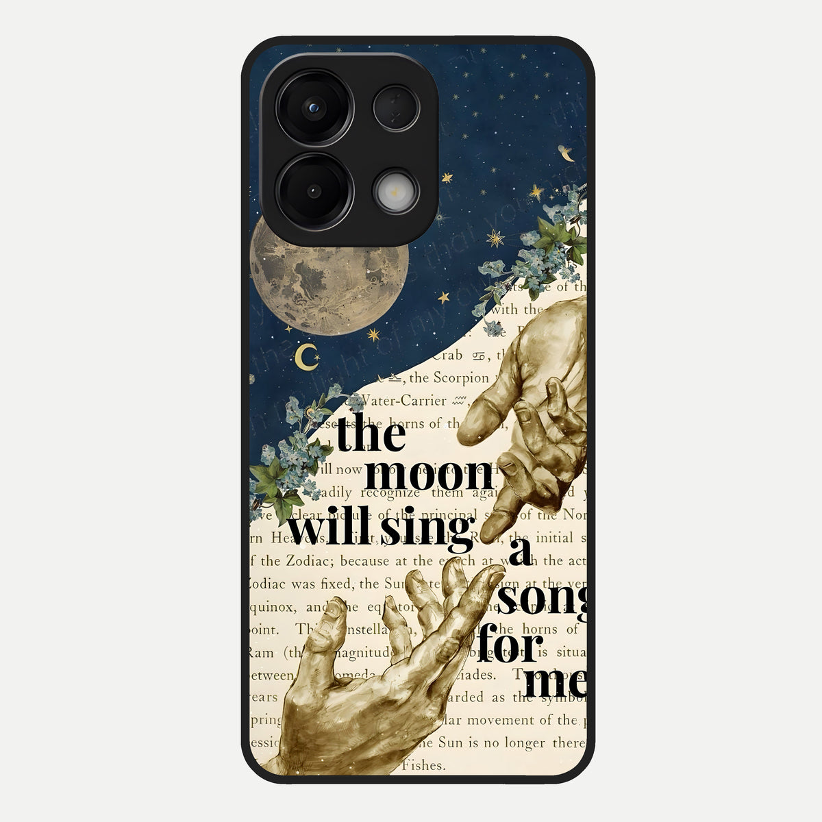  Aesthetic Divine Glass Case For Oppo K13 5G back cover – full design glossy printed glass finish