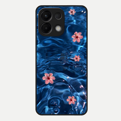 Bloom Thread Art Glass Case For Oppo K13 5G back cover – full design glossy printed glass finish