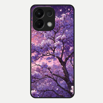  Blossom Tree Glass Case For Oppo K13 5G back cover – full design glossy printed glass finish