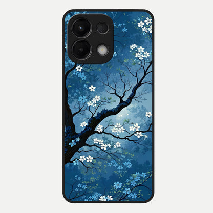  Blue Tree Serenity Glass Case For Oppo K13 5G back cover – full design glossy printed glass finish