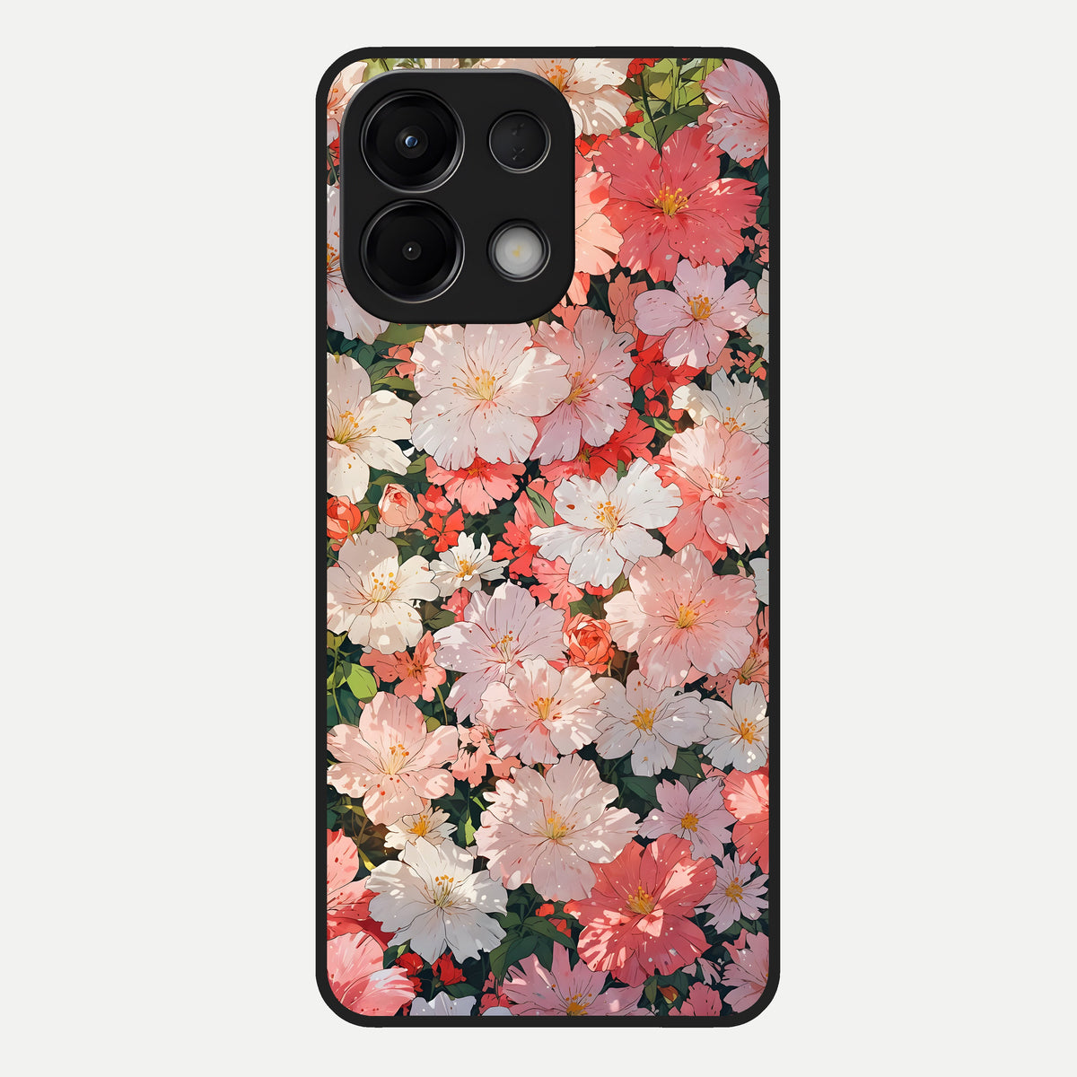  Blush Bloom Field Glass Case For Oppo K13 5G back cover – full design glossy printed glass finish