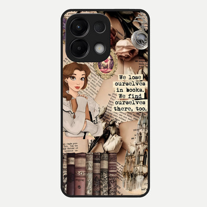  Bookish Dream World Glass Case For Oppo K13 5G back cover – full design glossy printed glass finish