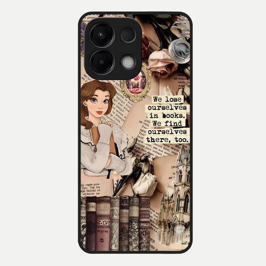  Bookish Dream World Glass Case For Oppo K13 5G back cover – full design glossy printed glass finish