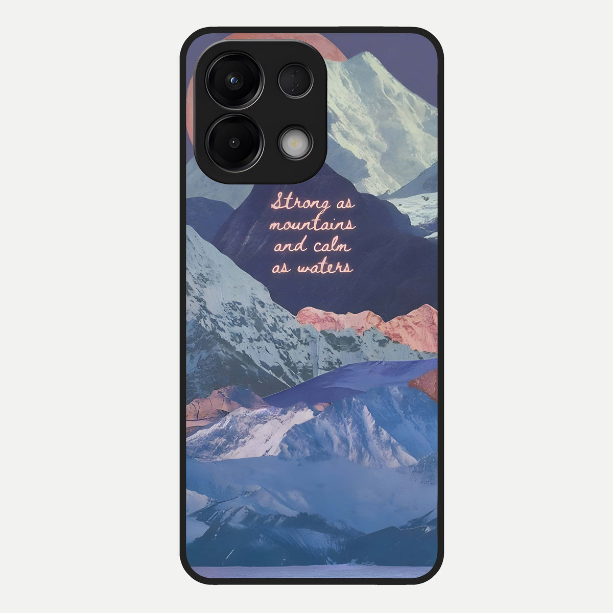  Celestial Mountain Calm Glass Case For Oppo K13 5G back cover – full design glossy printed glass finish