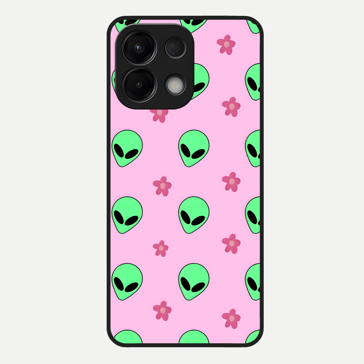  Cosmic Cute Crush Glass Case For Oppo K13 5G back cover – full design glossy printed glass finish