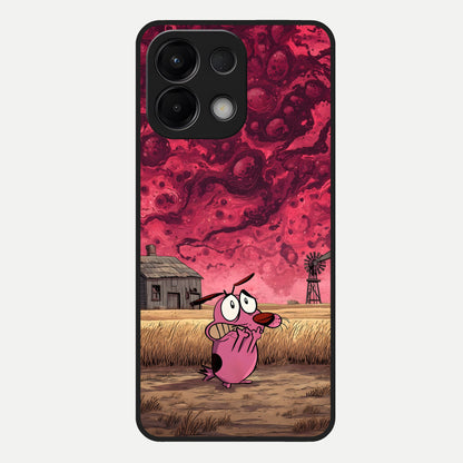  Courage Under Sky Glass Case For Oppo K13 5G back cover – full design glossy printed glass finish