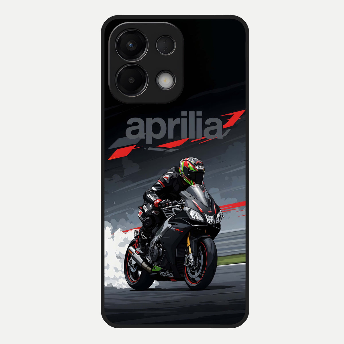  Dark Aprilla Glass Case For Oppo K13 5G back cover – full design glossy printed glass finish