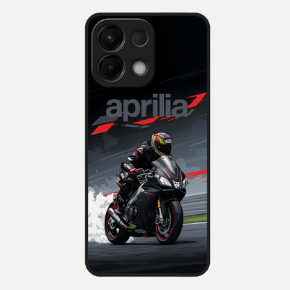  Dark Aprilla Glass Case For Oppo K13 5G back cover – full design glossy printed glass finish