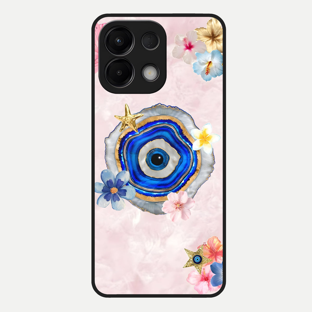  Divine Aura Bloom Glass Case For Oppo K13 5G back cover – full design glossy printed glass finish