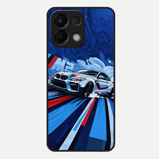  Drift Power Rush Glass Case For Oppo K13 5G back cover – full design glossy printed glass finish