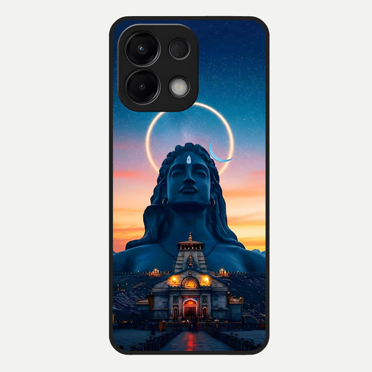  Eternal Shiva Aura Glass Case For Oppo K13 5G back cover – full design glossy printed glass finish