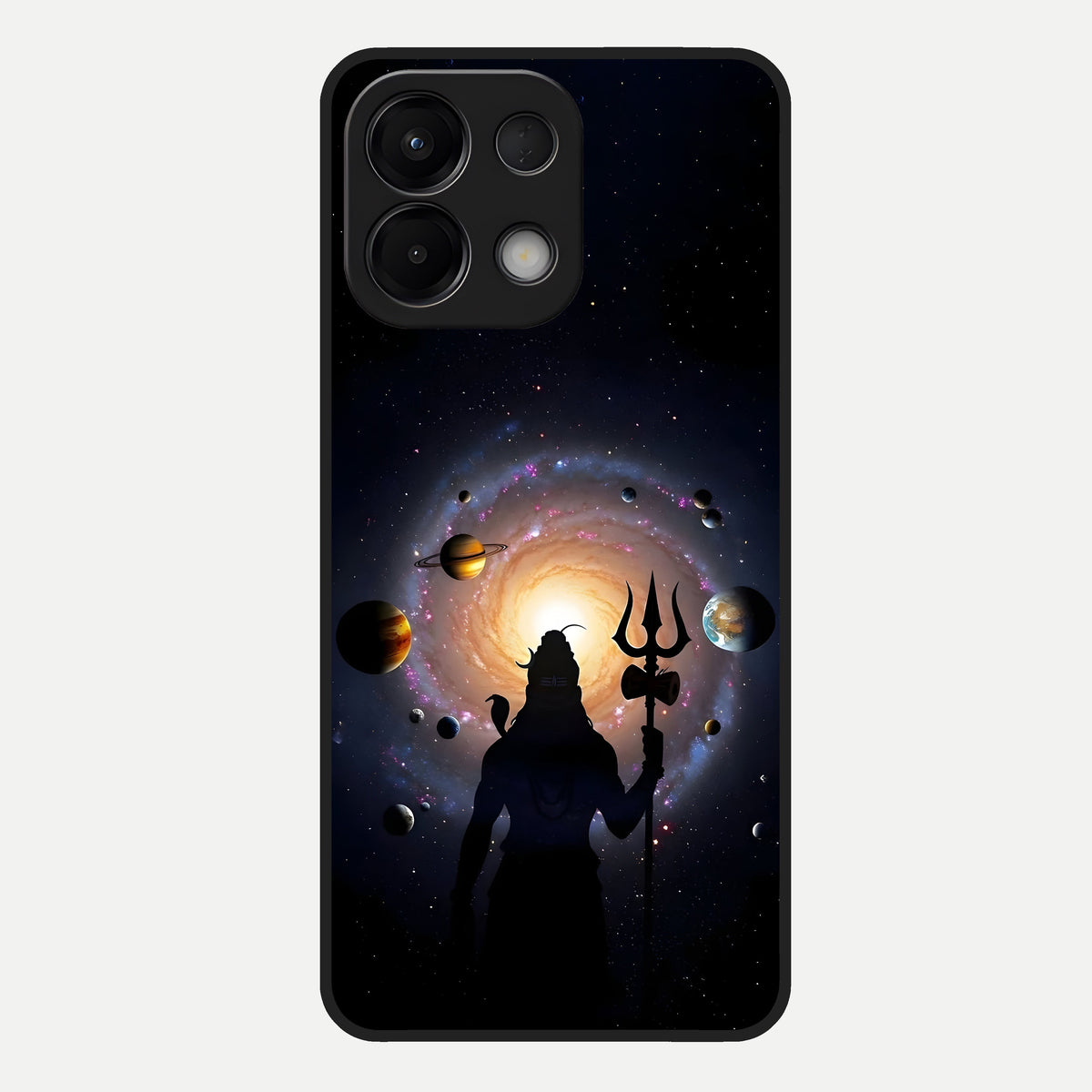  Galactic Shiva Vision Glass Case For Oppo K13 5G back cover – full design glossy printed glass finish