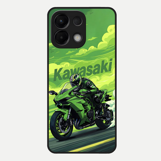  Greenery Sky Glass Case For Oppo K13 5G back cover – full design glossy printed glass finish