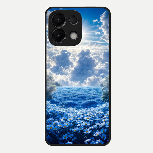  Heavenly Daisy Horizon Glass Case For Oppo K13 5G back cover – full design glossy printed glass finish