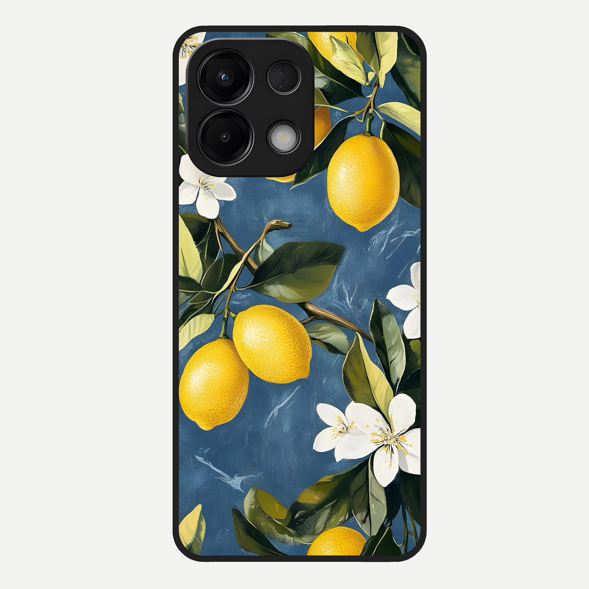  Lemon Dream Garden Glass Case For Oppo K13 5G back cover – full design glossy printed glass finish