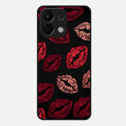  Midnight Kiss Love Glass Case For Oppo K13 5G back cover – full design glossy printed glass finish