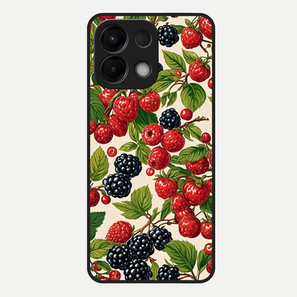  Mixed Berry Collage Glass Case For Oppo K13 5G back cover – full design glossy printed glass finish
