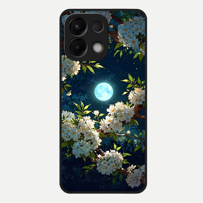  Moonlit Blossom Dream Glass Case For Oppo K13 5G back cover – full design glossy printed glass finish