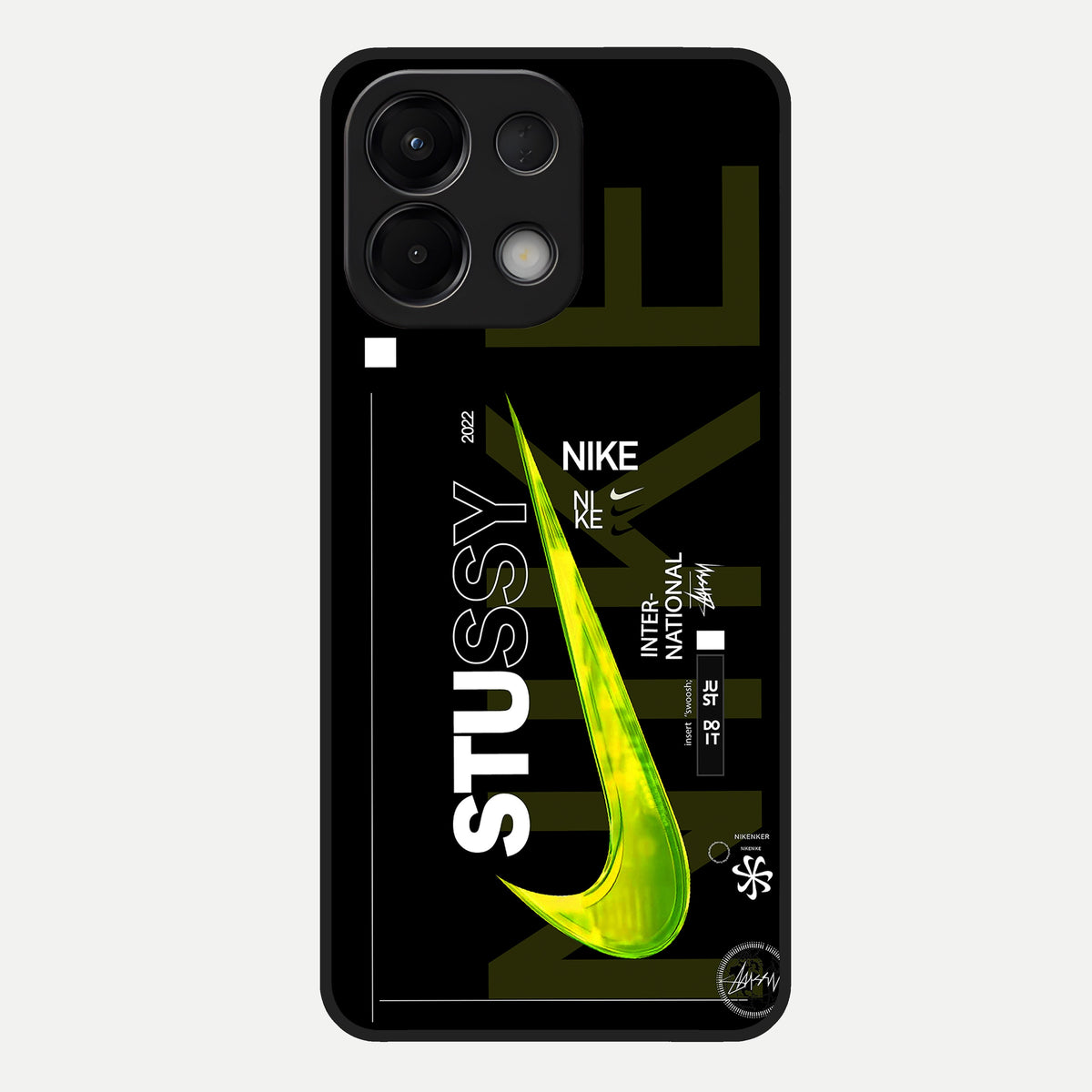  Neon Street Edition Glass Case For Oppo K13 5G back cover – full design glossy printed glass finish