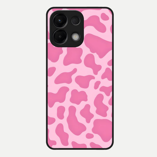  Pinkish Scenery Glass Case For Oppo K13 5G back cover – full design glossy printed glass finish