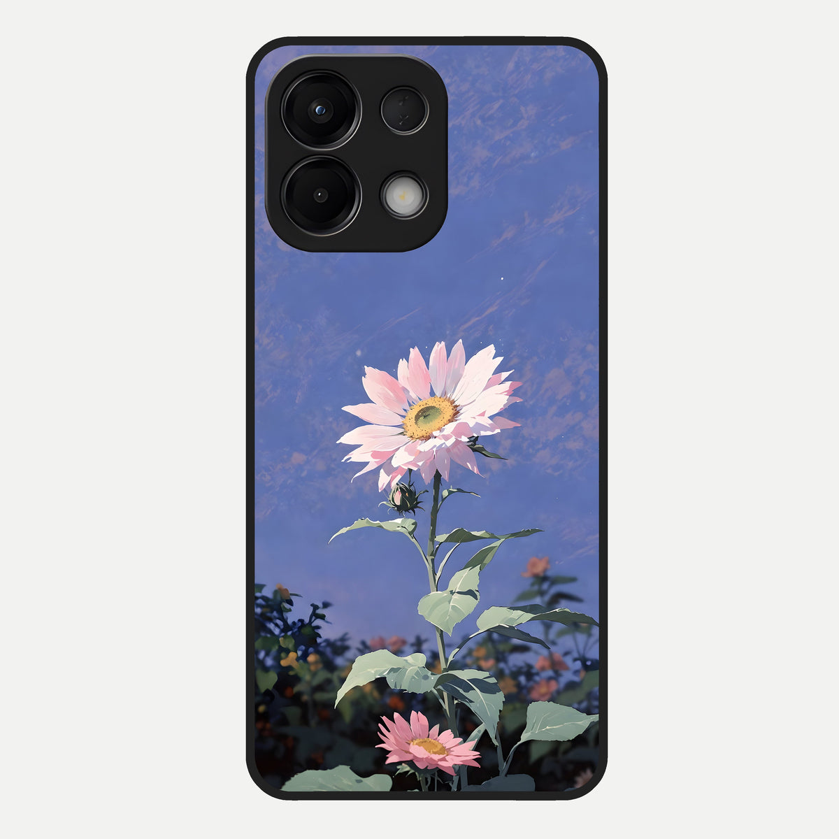  Pink Shells Outline Glass Case For Oppo K13 5G back cover – full design glossy printed glass finish