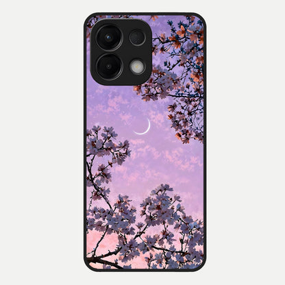  Purple Serenity Moon Glass Case For Oppo K13 5G back cover – full design glossy printed glass finish